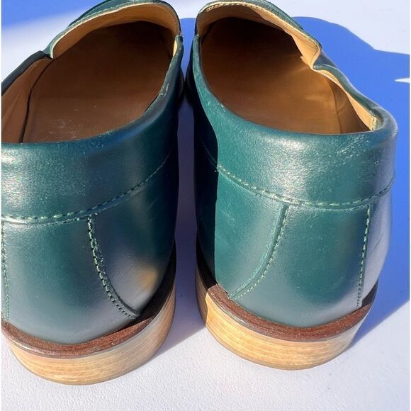 Everlane The Modern Loafer Pointed Toe Shoe Size 9 Ivy Green - Picture 8 of 12